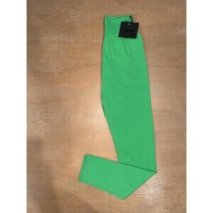 Meshki Venus V Back Leggings 25” Bright Green SIZE SMALL NWT